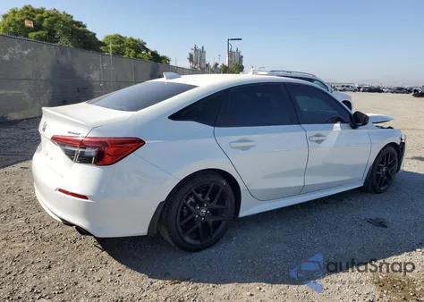 2022 Honda Civic Sport из США, поврежденный, VIN 2HGFE2F58NH583416